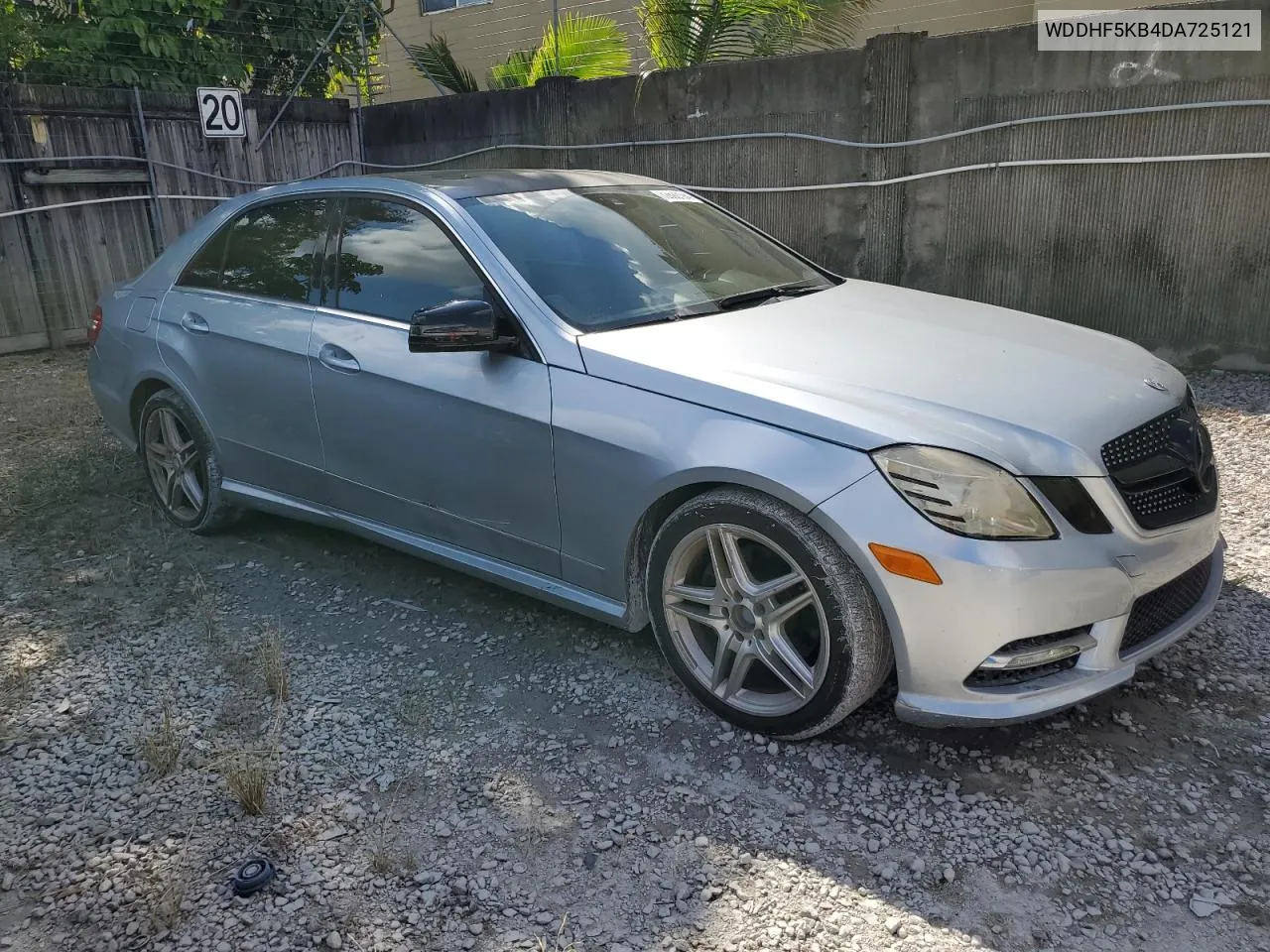 2013 Mercedes-Benz E 350 VIN: WDDHF5KB4DA725121 Lot: 72692194