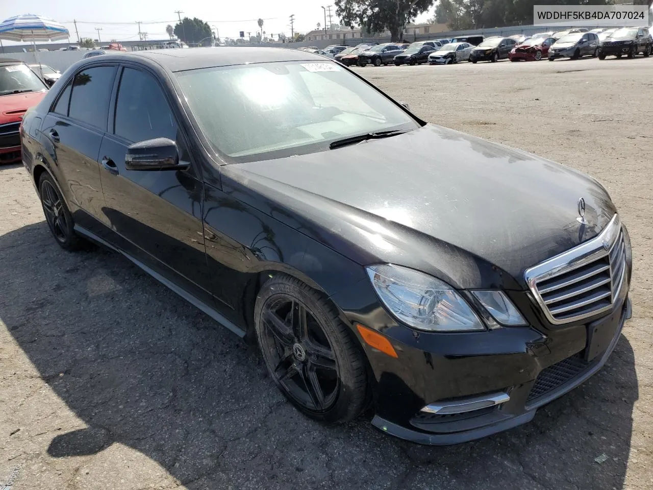 2013 Mercedes-Benz E 350 VIN: WDDHF5KB4DA707024 Lot: 73146134