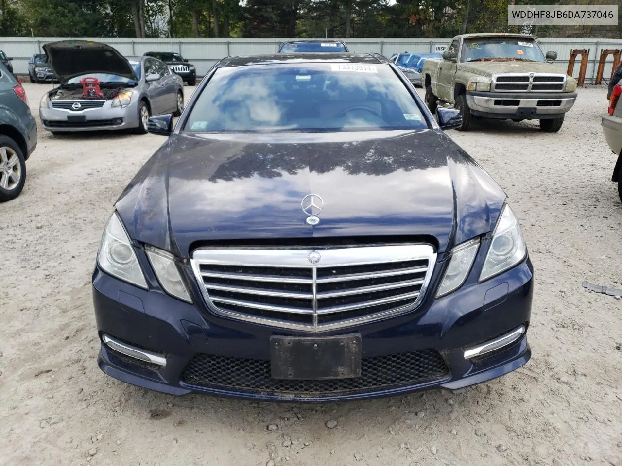 2013 Mercedes-Benz E 350 4Matic VIN: WDDHF8JB6DA737046 Lot: 73313914