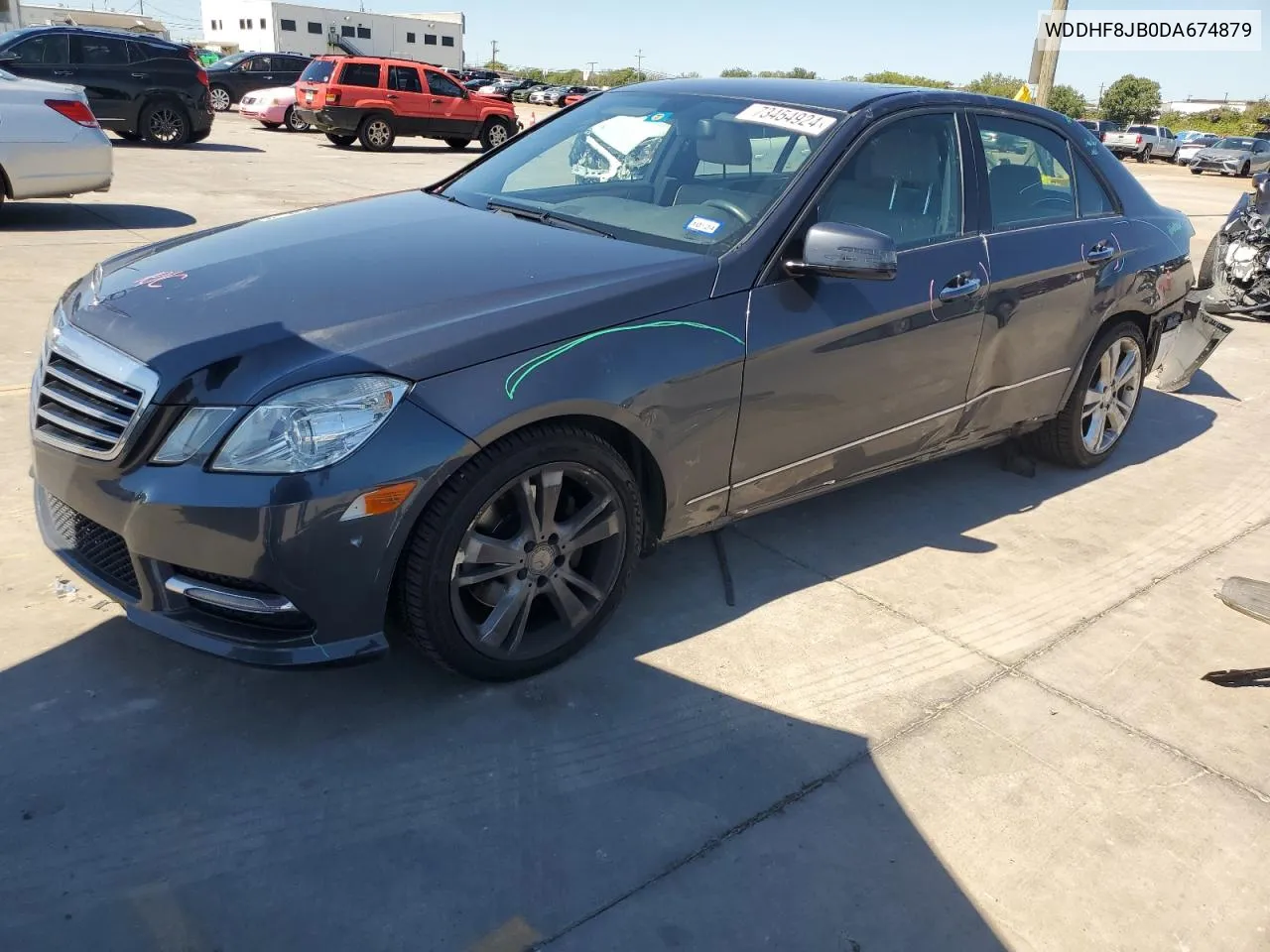 2013 Mercedes-Benz E 350 4Matic VIN: WDDHF8JB0DA674879 Lot: 73454924