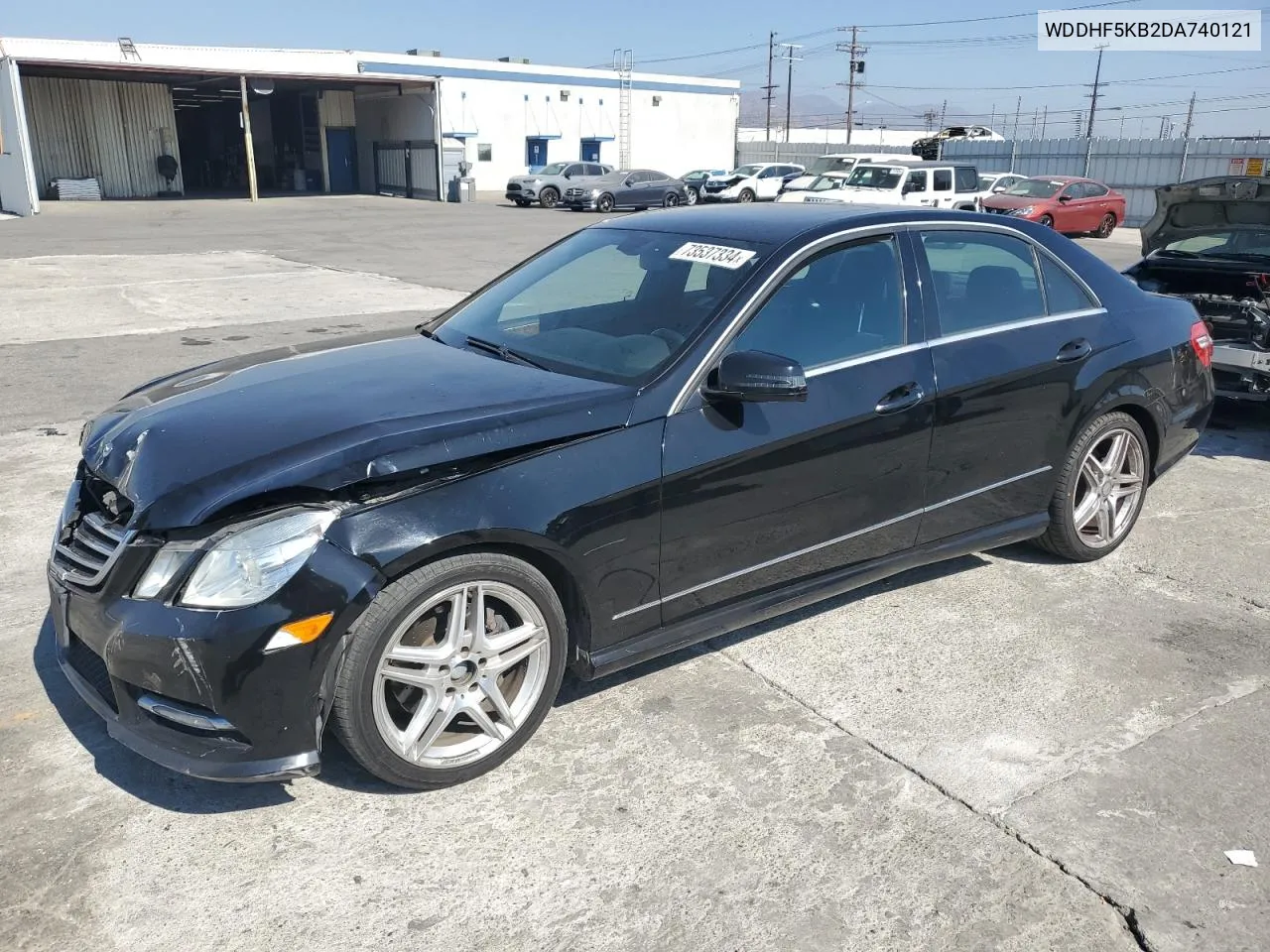 2013 Mercedes-Benz E 350 VIN: WDDHF5KB2DA740121 Lot: 73537334