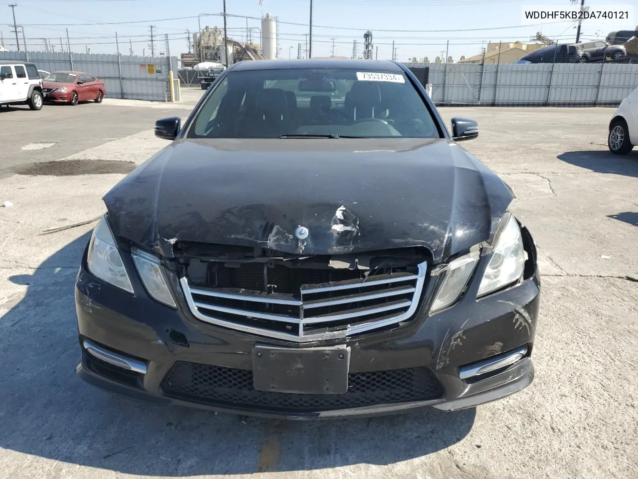 2013 Mercedes-Benz E 350 VIN: WDDHF5KB2DA740121 Lot: 73537334