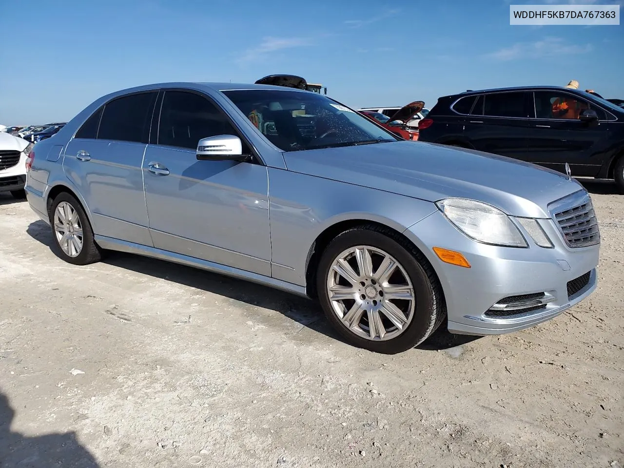 2013 Mercedes-Benz E 350 VIN: WDDHF5KB7DA767363 Lot: 73867224