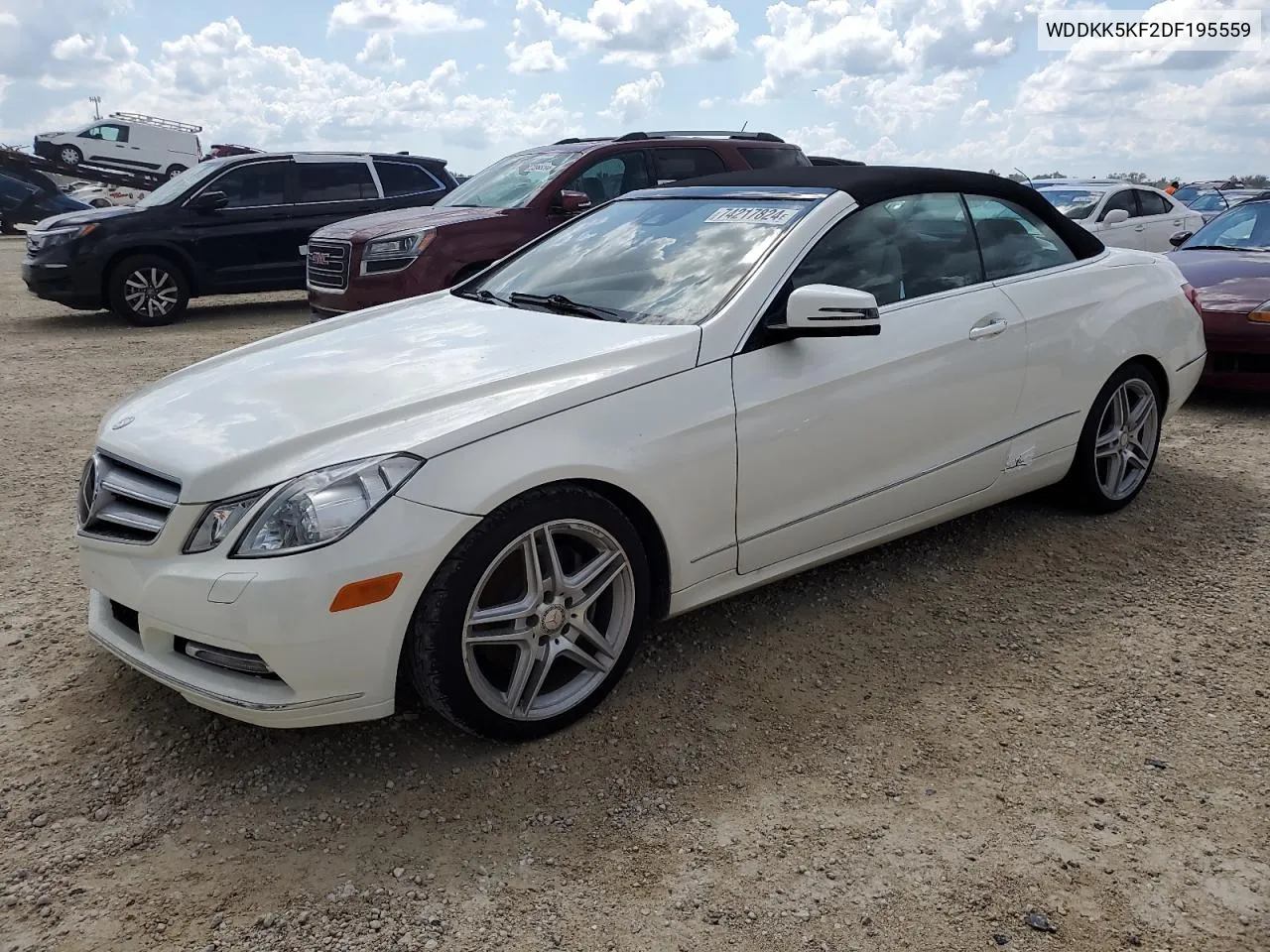 2013 Mercedes-Benz E 350 VIN: WDDKK5KF2DF195559 Lot: 74217824