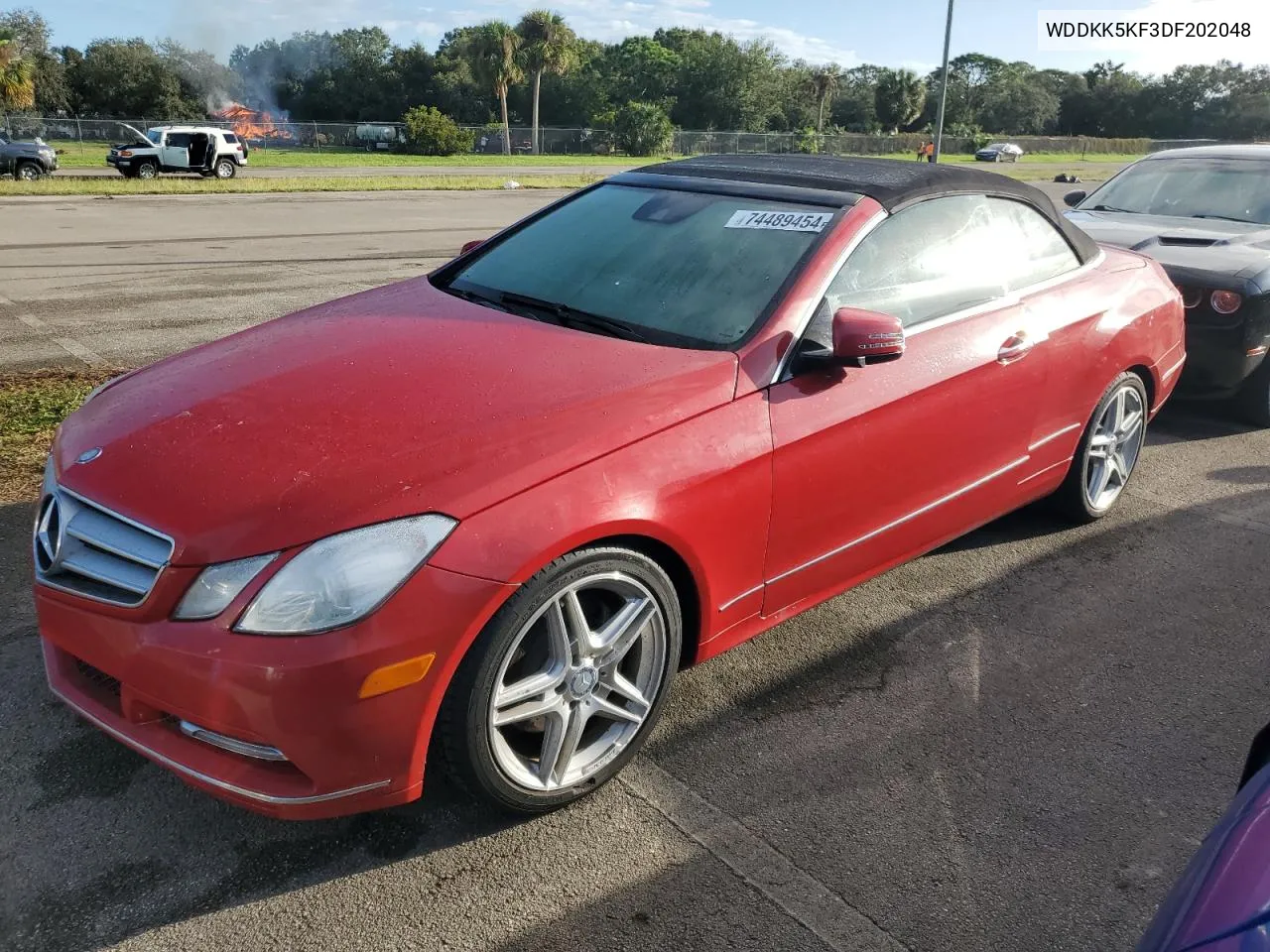 2013 Mercedes-Benz E 350 VIN: WDDKK5KF3DF202048 Lot: 74489454