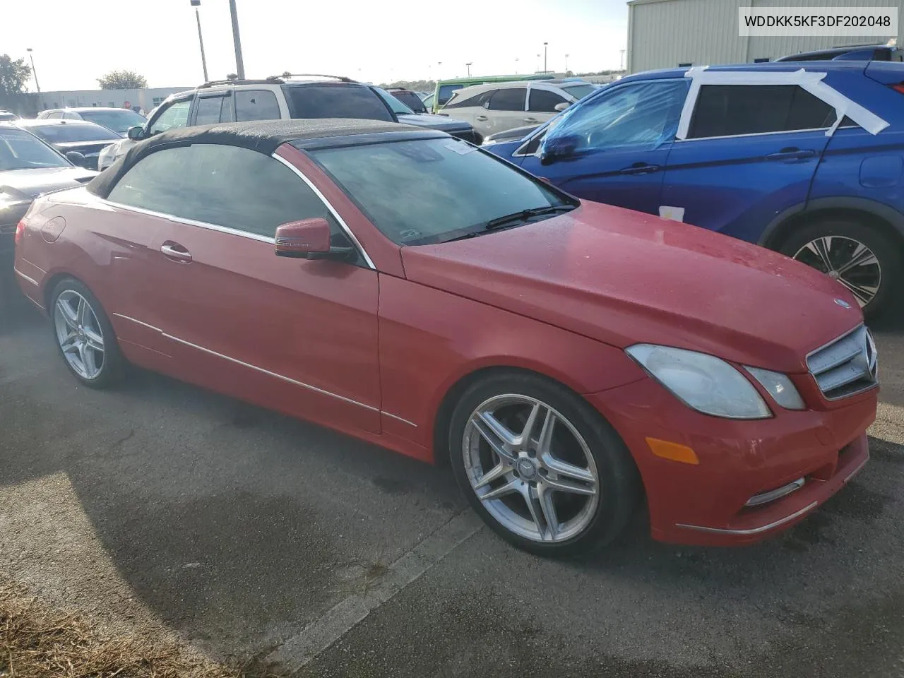 2013 Mercedes-Benz E 350 VIN: WDDKK5KF3DF202048 Lot: 74489454