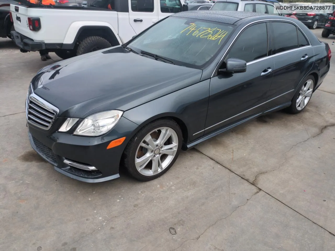 2013 Mercedes-Benz E 350 VIN: WDDHF5KB8DA728877 Lot: 74678264