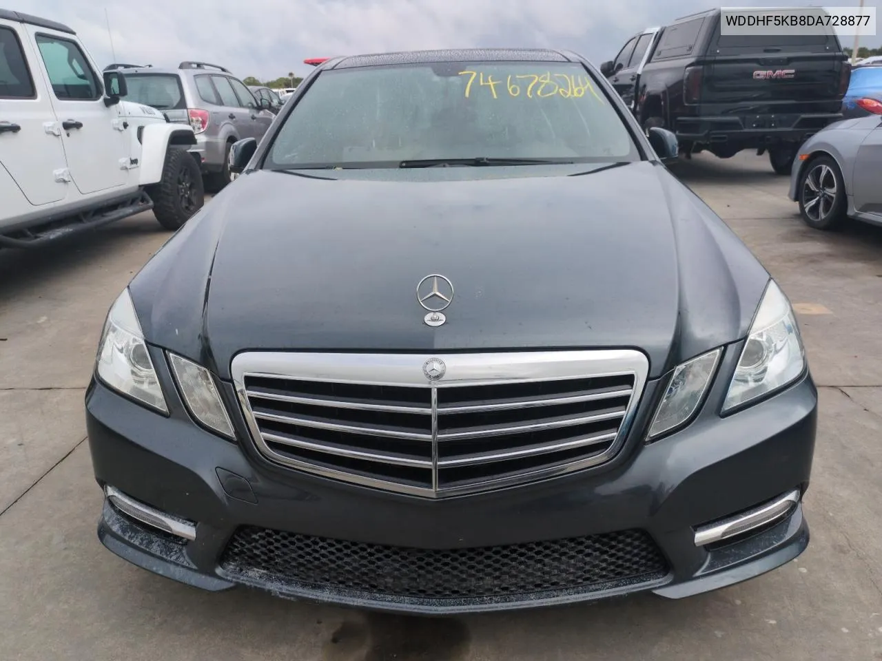 2013 Mercedes-Benz E 350 VIN: WDDHF5KB8DA728877 Lot: 74678264