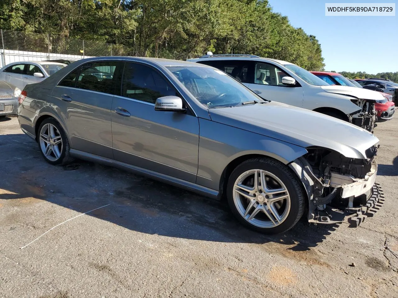 2013 Mercedes-Benz E 350 VIN: WDDHF5KB9DA718729 Lot: 75040054