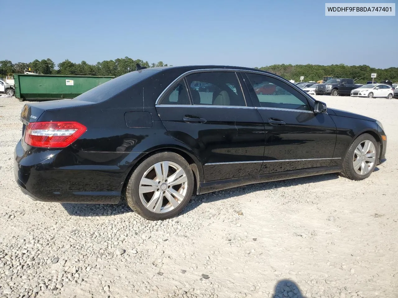 2013 Mercedes-Benz E 400 Hybrid VIN: WDDHF9FB8DA747401 Lot: 75117584