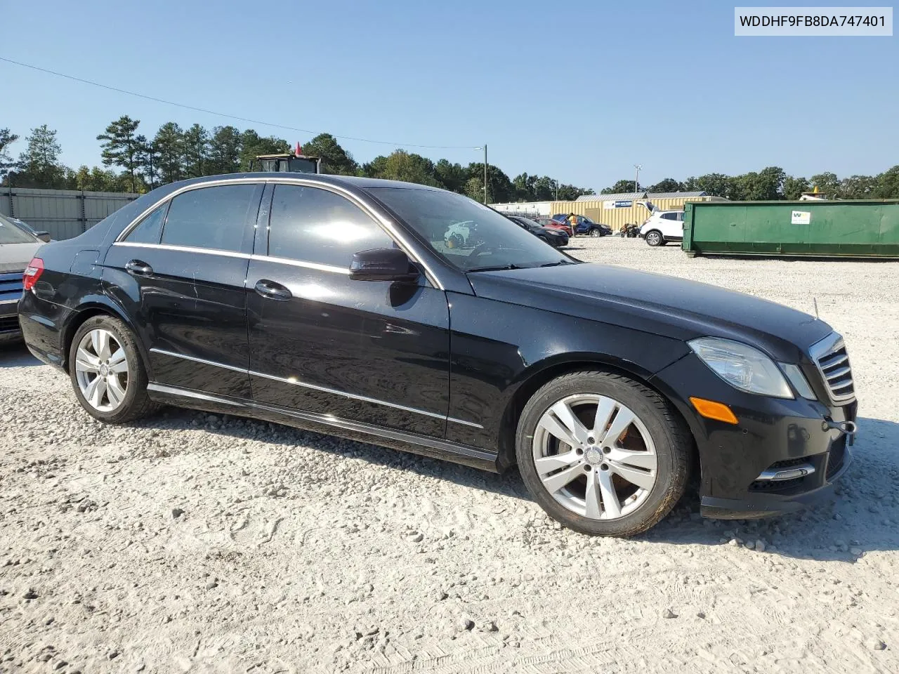 2013 Mercedes-Benz E 400 Hybrid VIN: WDDHF9FB8DA747401 Lot: 75117584