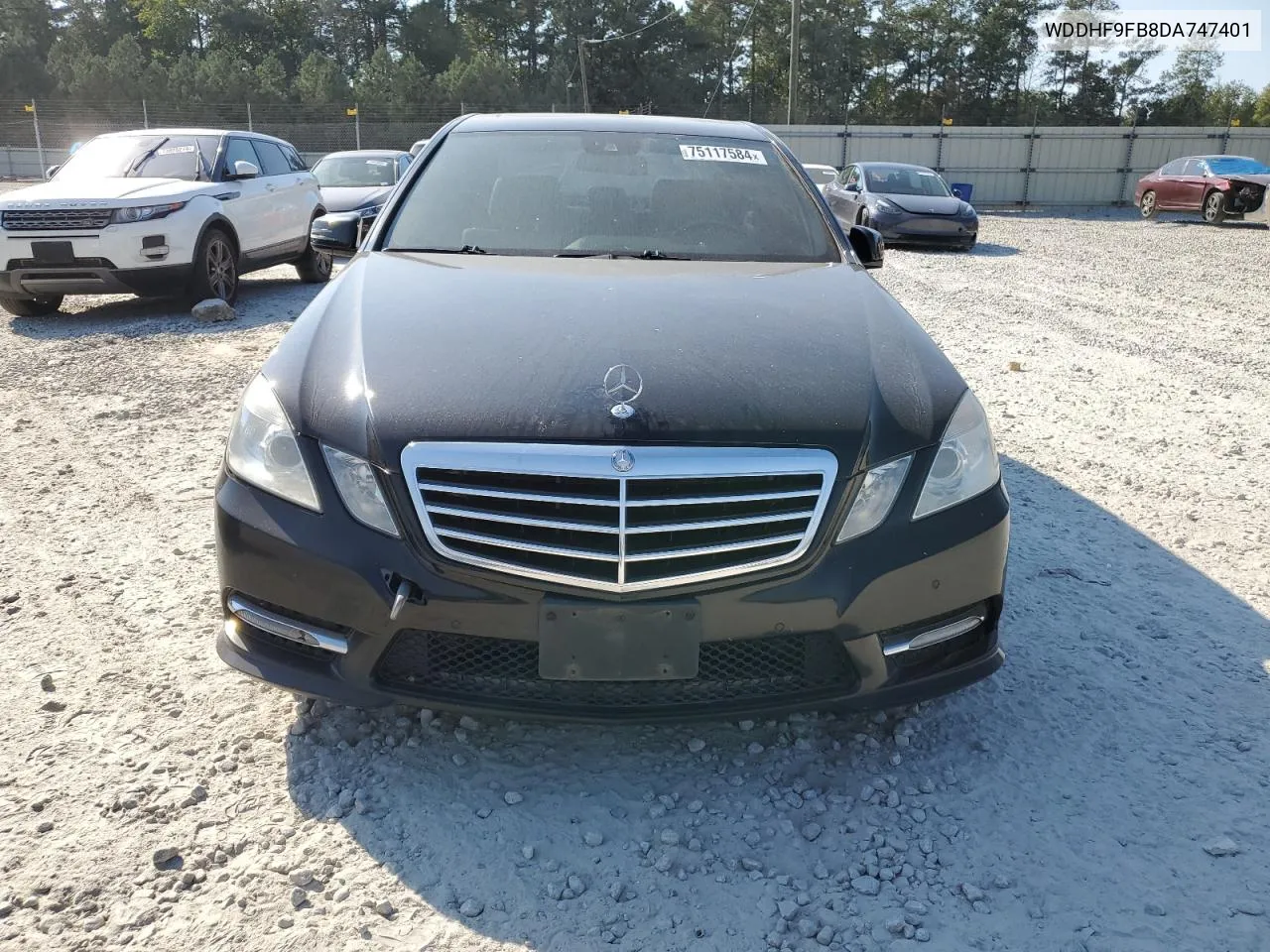 2013 Mercedes-Benz E 400 Hybrid VIN: WDDHF9FB8DA747401 Lot: 75117584