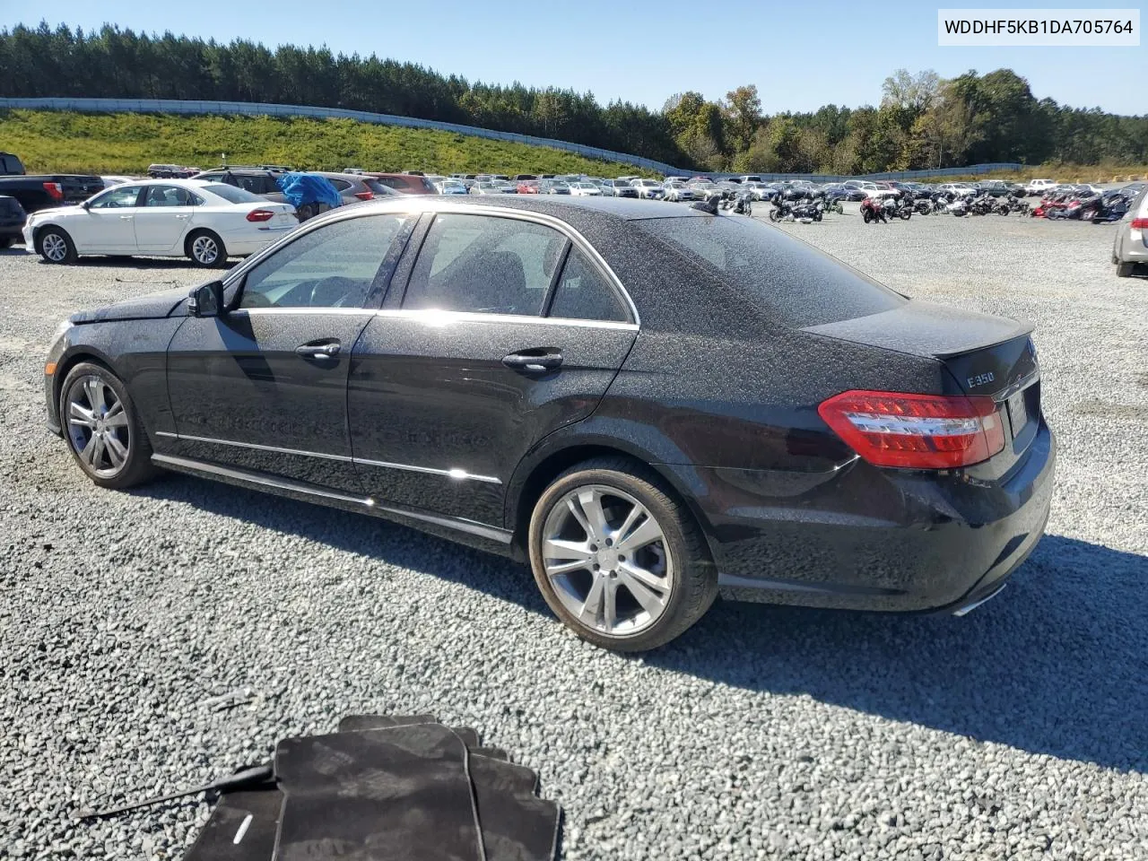 2013 Mercedes-Benz E 350 VIN: WDDHF5KB1DA705764 Lot: 75350214