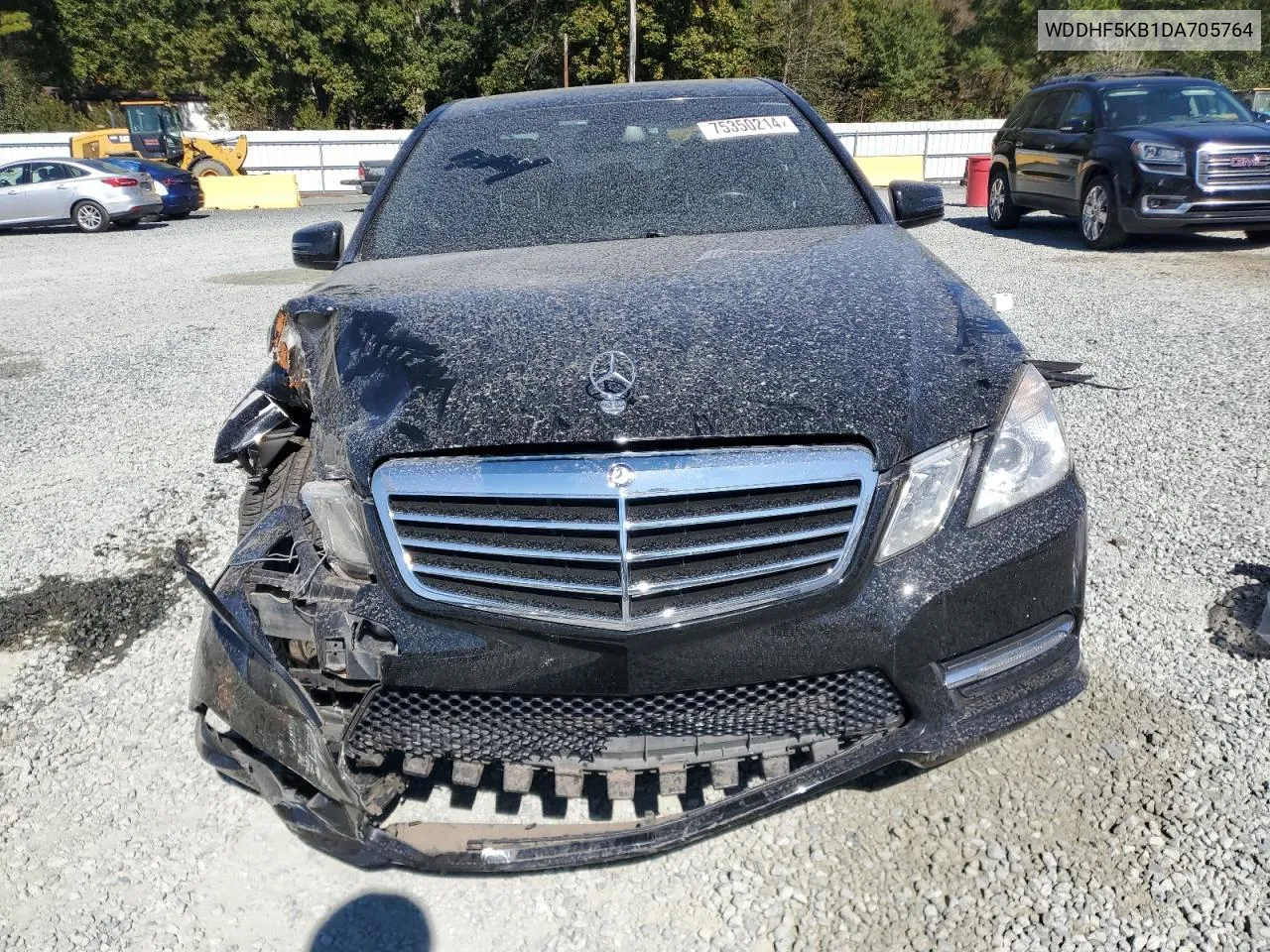 2013 Mercedes-Benz E 350 VIN: WDDHF5KB1DA705764 Lot: 75350214