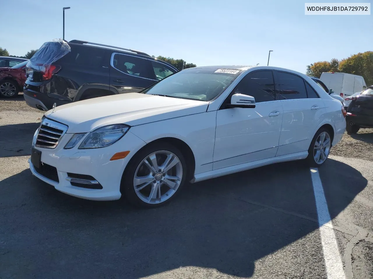 2013 Mercedes-Benz E 350 4Matic VIN: WDDHF8JB1DA729792 Lot: 75523164