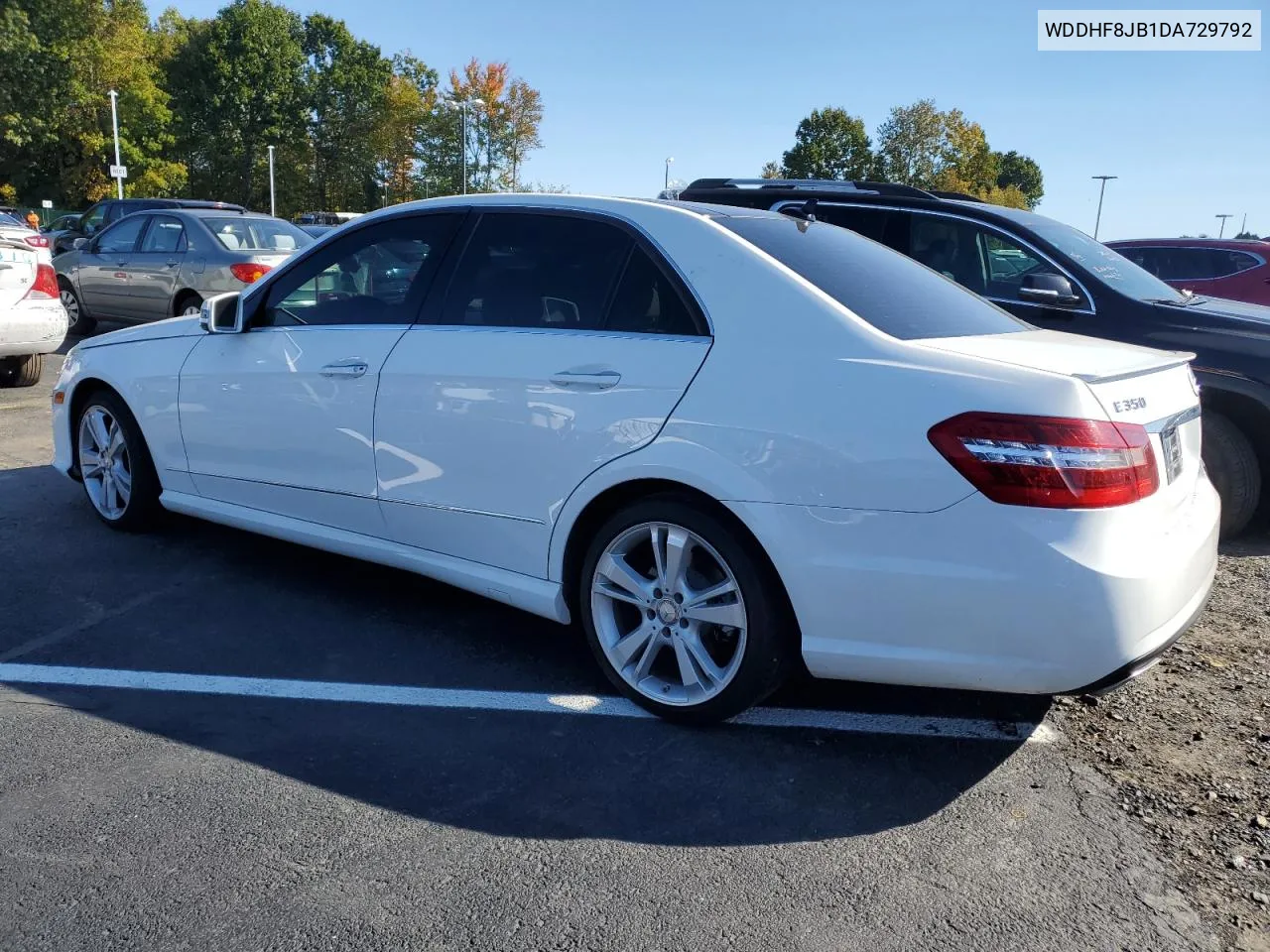 2013 Mercedes-Benz E 350 4Matic VIN: WDDHF8JB1DA729792 Lot: 75523164