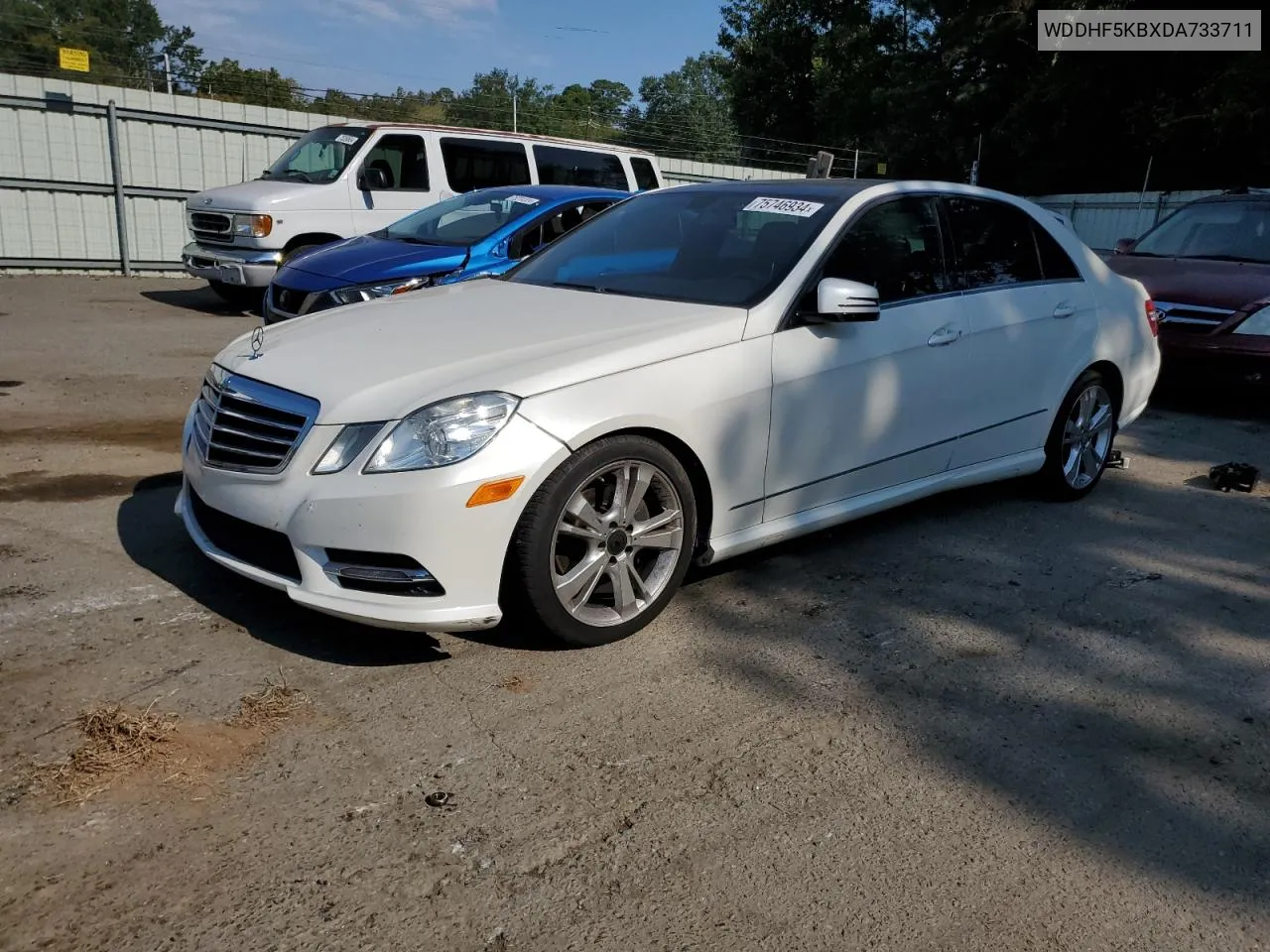 2013 Mercedes-Benz E 350 VIN: WDDHF5KBXDA733711 Lot: 75746934