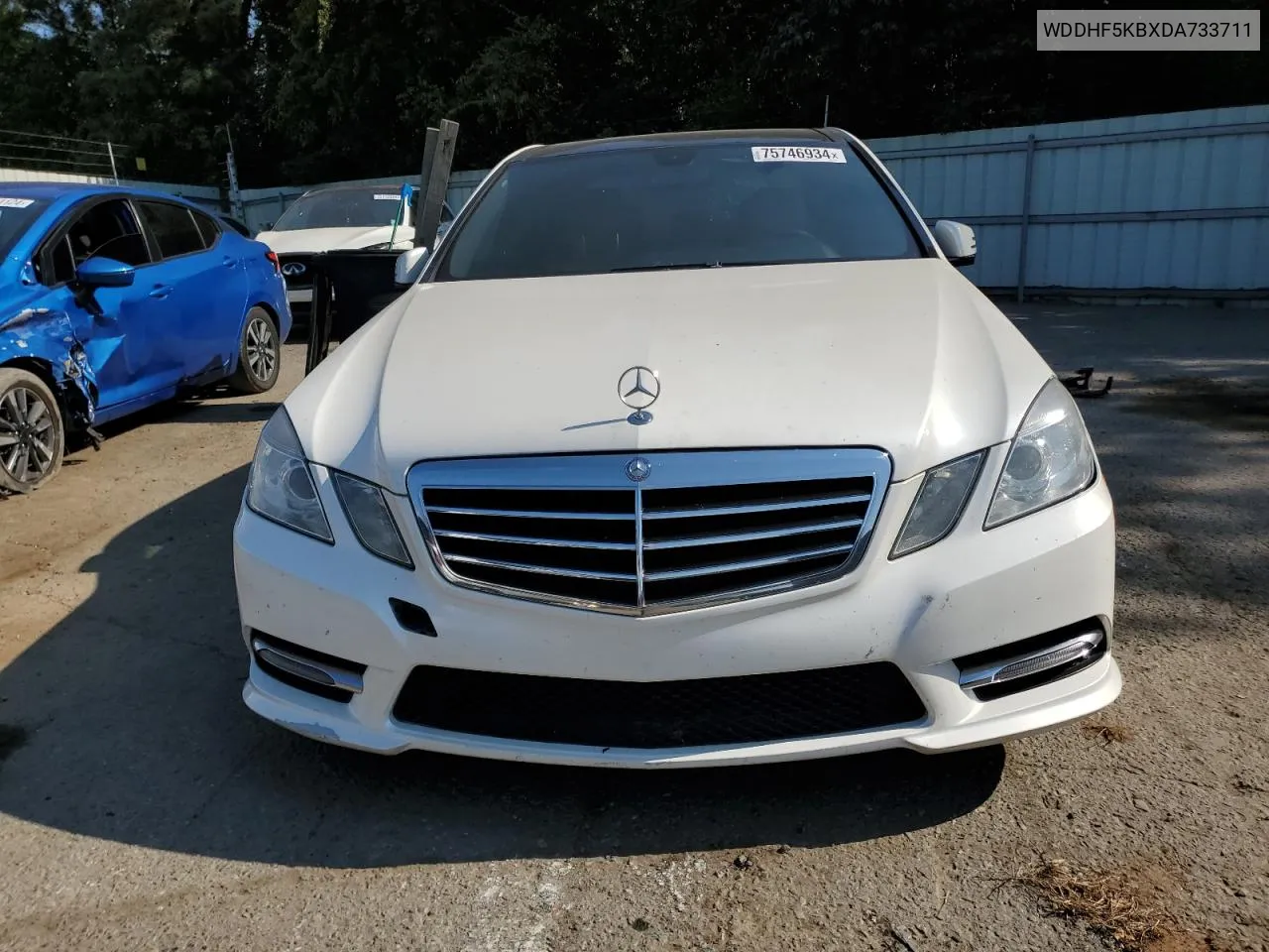 2013 Mercedes-Benz E 350 VIN: WDDHF5KBXDA733711 Lot: 75746934