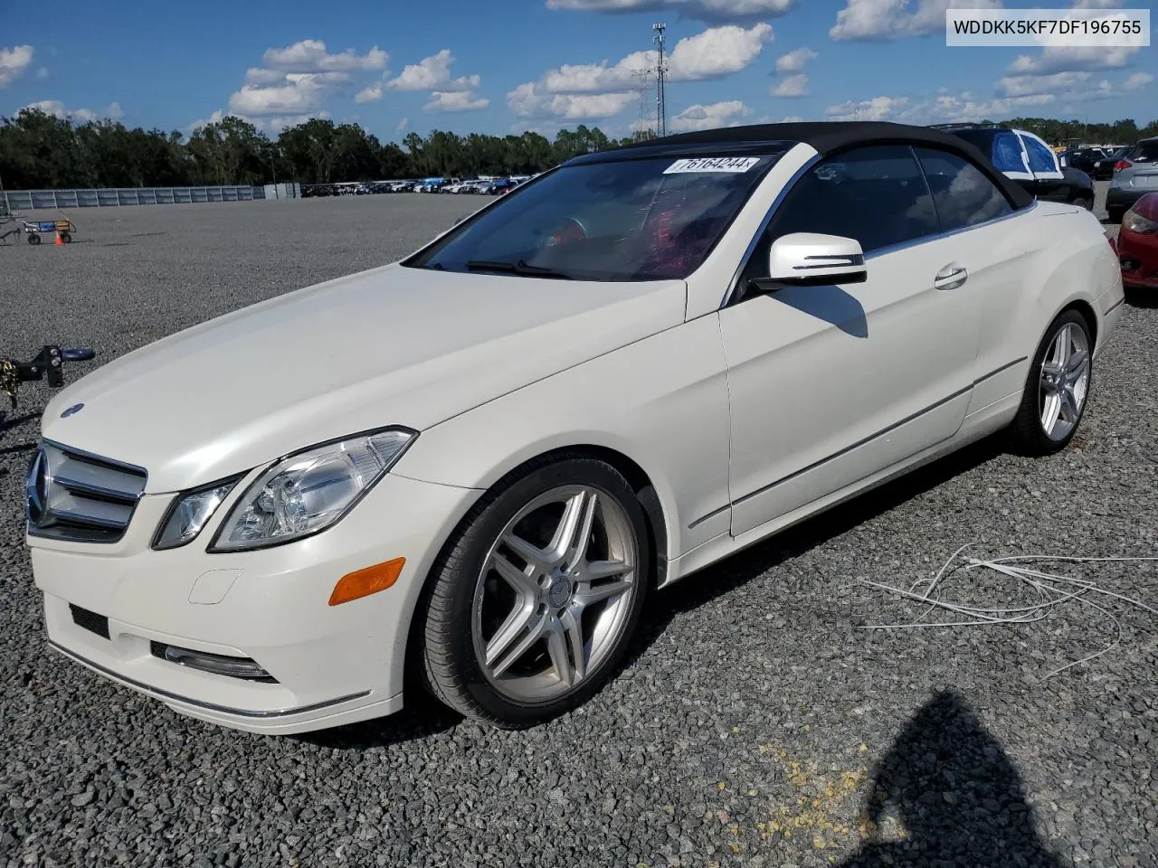 2013 Mercedes-Benz E 350 VIN: WDDKK5KF7DF196755 Lot: 76164244