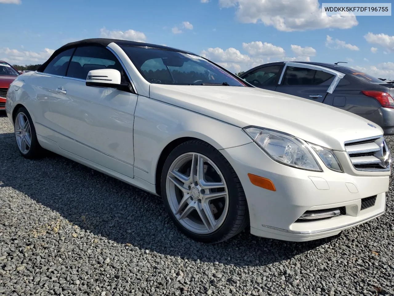 2013 Mercedes-Benz E 350 VIN: WDDKK5KF7DF196755 Lot: 76164244