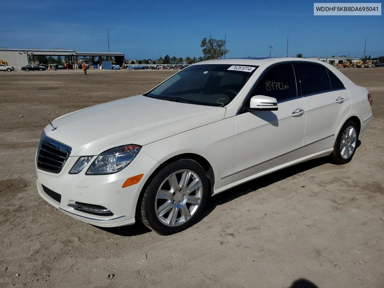 2013 Mercedes-Benz E 350 VIN: WDDHF5KB8DA695041 Lot: 76261014