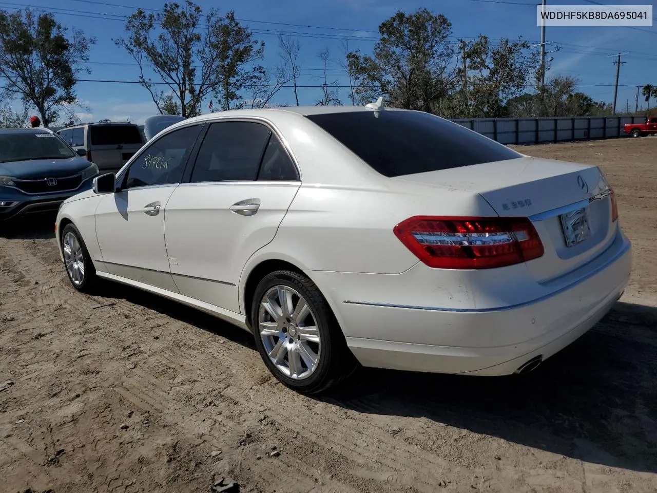 2013 Mercedes-Benz E 350 VIN: WDDHF5KB8DA695041 Lot: 76261014