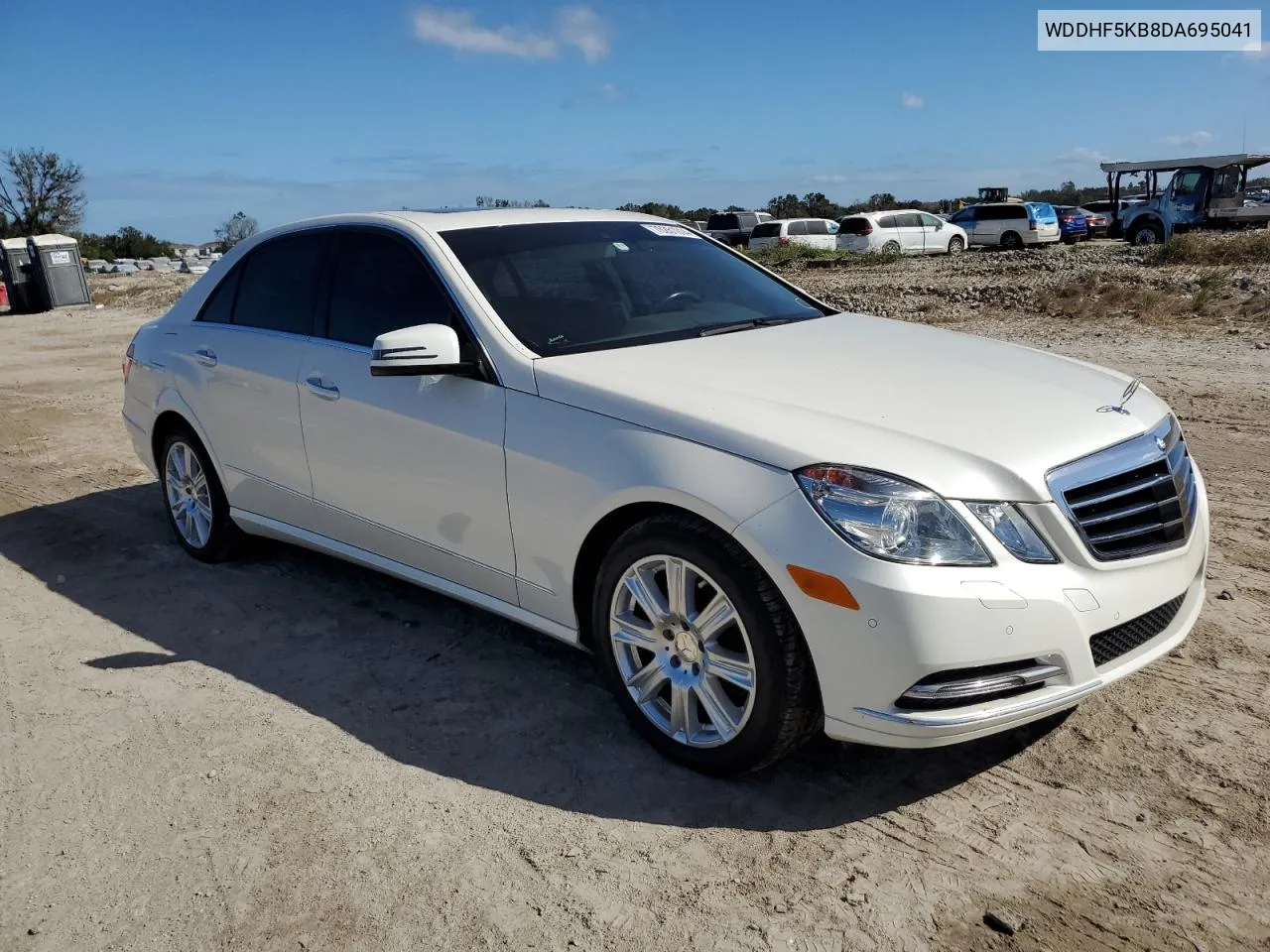 2013 Mercedes-Benz E 350 VIN: WDDHF5KB8DA695041 Lot: 76261014