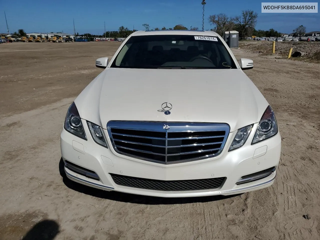 2013 Mercedes-Benz E 350 VIN: WDDHF5KB8DA695041 Lot: 76261014