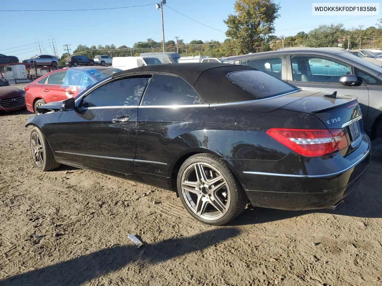 2013 Mercedes-Benz E 350 VIN: WDDKK5KF0DF183586 Lot: 76578634