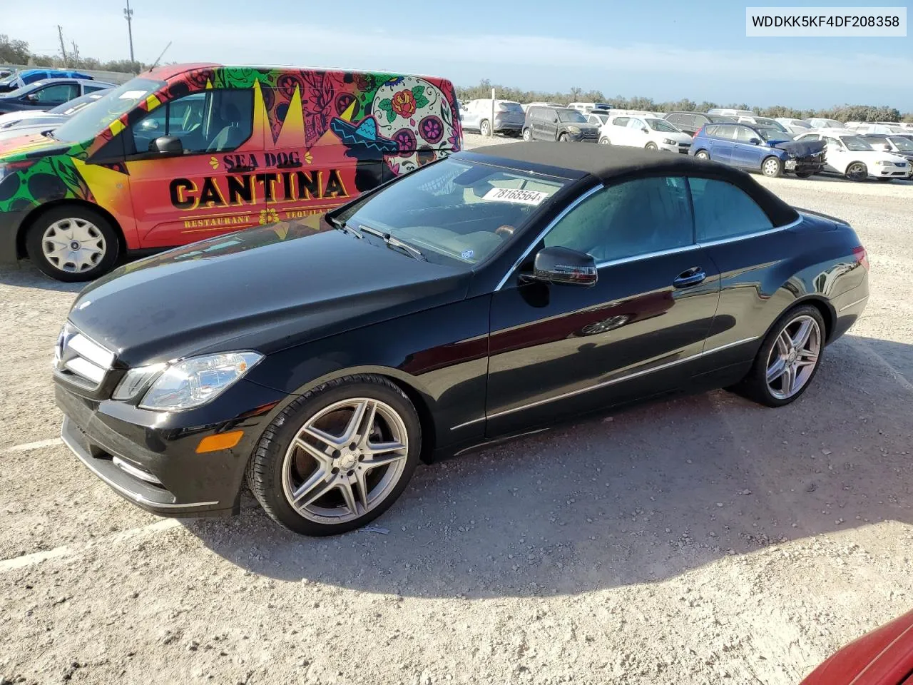 2013 Mercedes-Benz E 350 VIN: WDDKK5KF4DF208358 Lot: 78168564