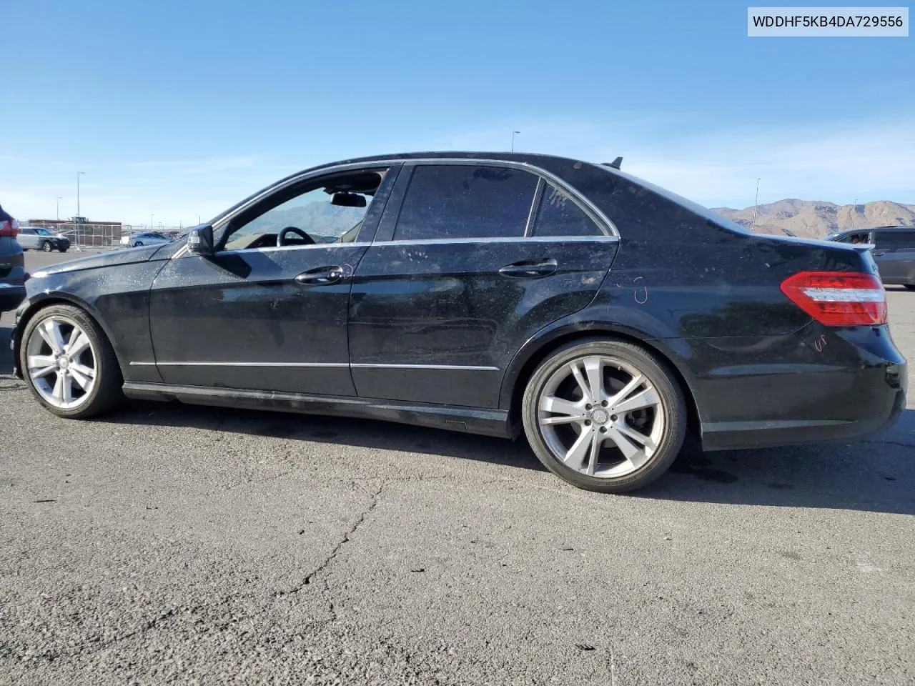 2013 Mercedes-Benz E 350 VIN: WDDHF5KB4DA729556 Lot: 78626654