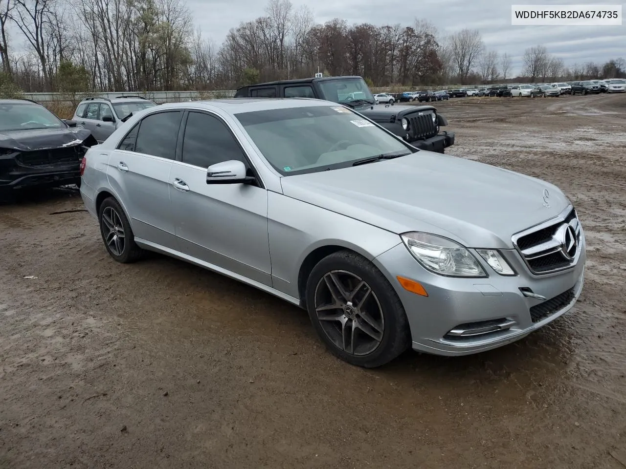 2013 Mercedes-Benz E 350 VIN: WDDHF5KB2DA674735 Lot: 78867244