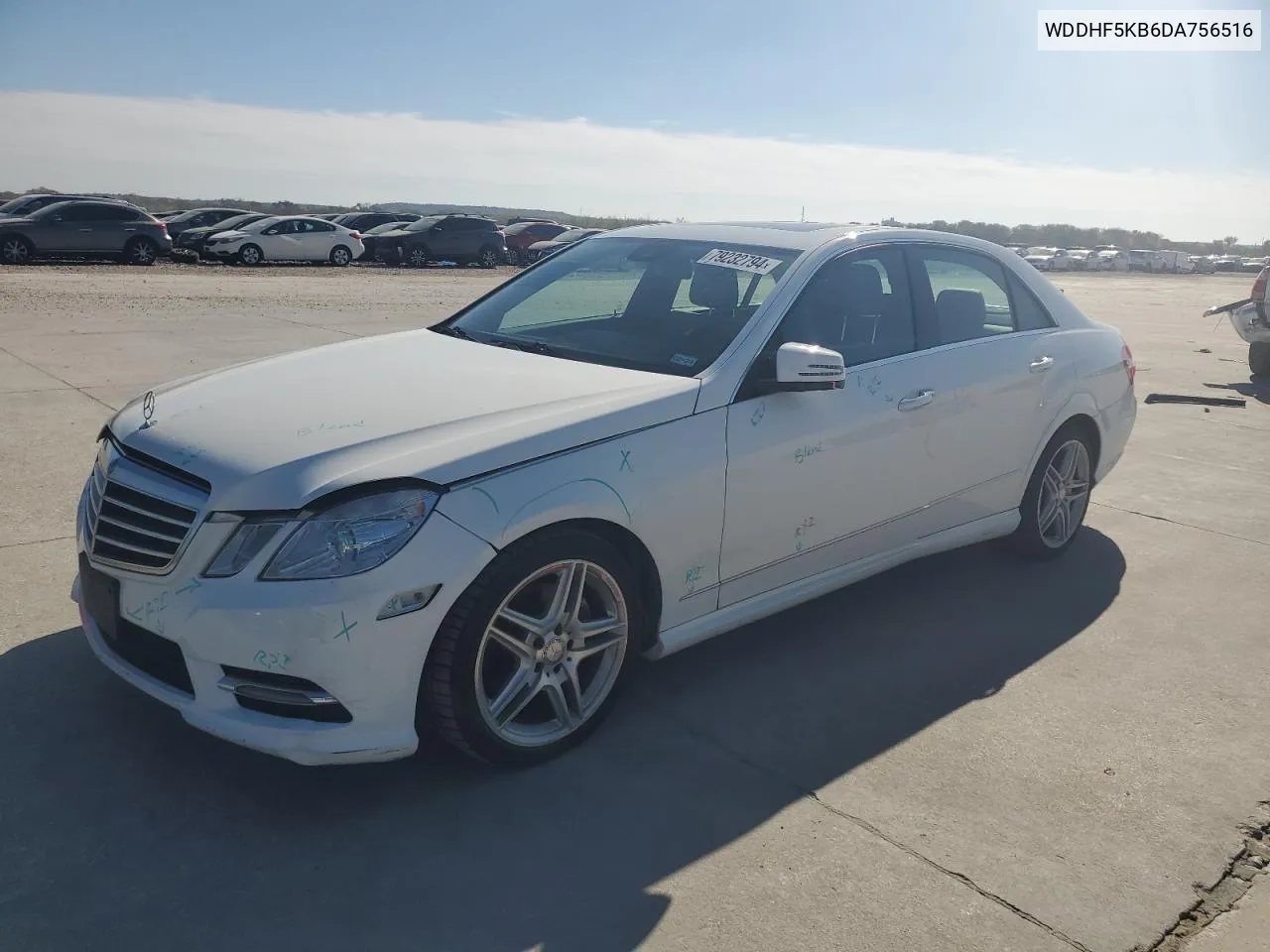 2013 Mercedes-Benz E 350 VIN: WDDHF5KB6DA756516 Lot: 79232794