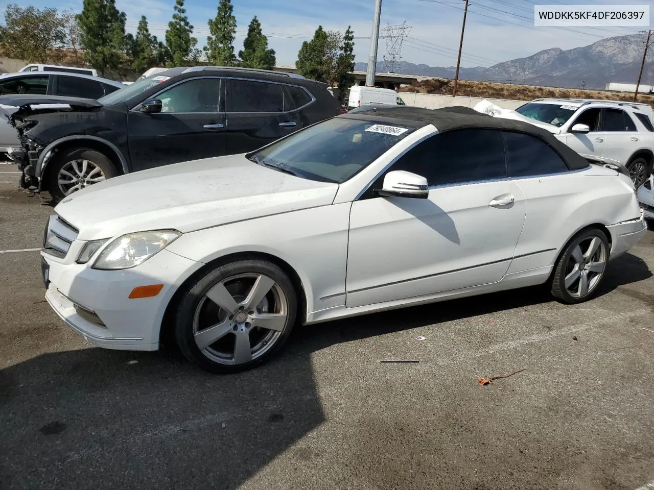 2013 Mercedes-Benz E 350 VIN: WDDKK5KF4DF206397 Lot: 79240864