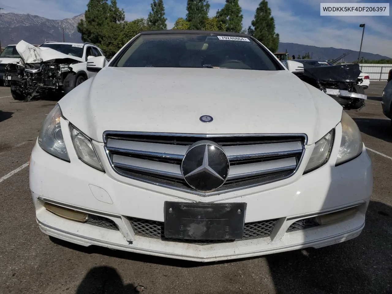 2013 Mercedes-Benz E 350 VIN: WDDKK5KF4DF206397 Lot: 79240864