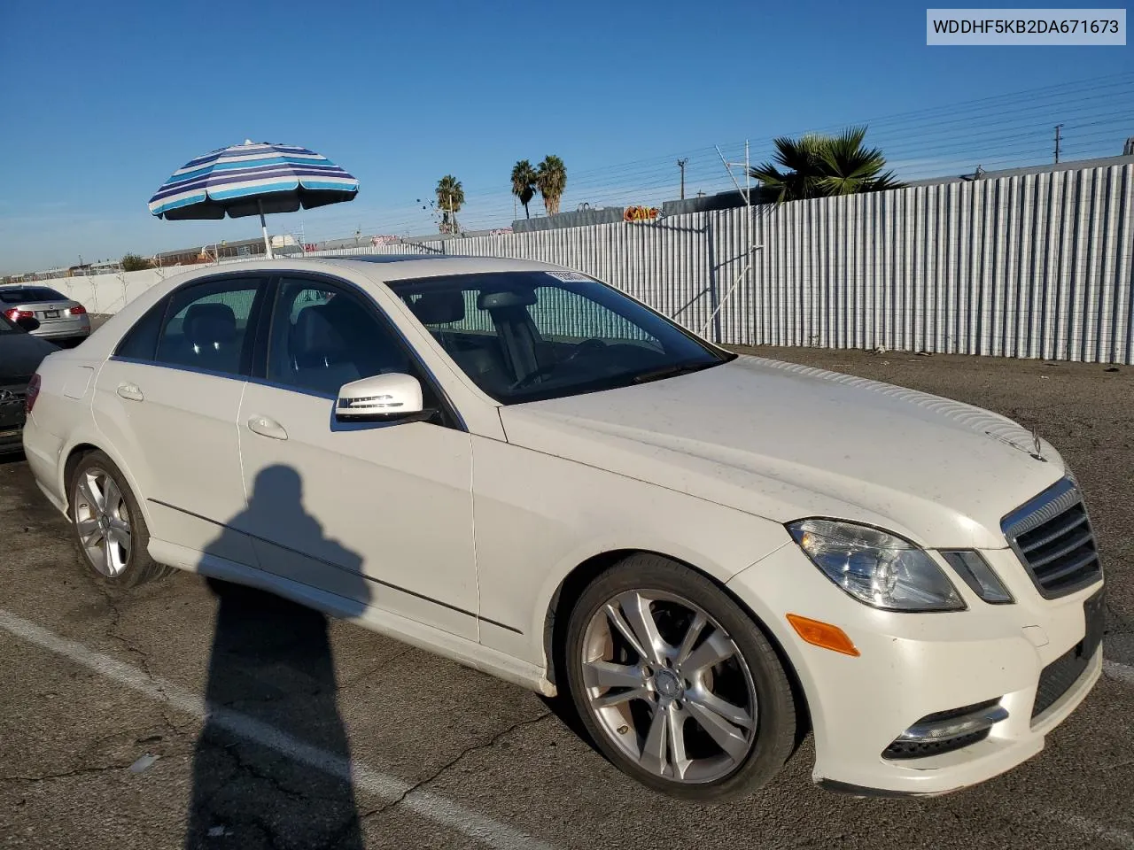 2013 Mercedes-Benz E 350 VIN: WDDHF5KB2DA671673 Lot: 79288074