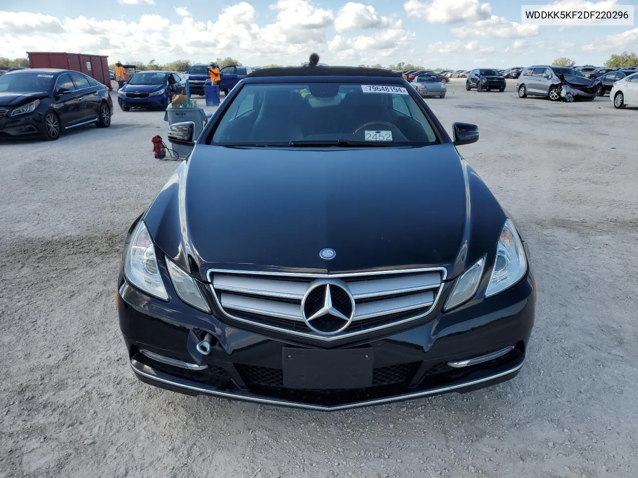 2013 Mercedes-Benz E 350 VIN: WDDKK5KF2DF220296 Lot: 79648194