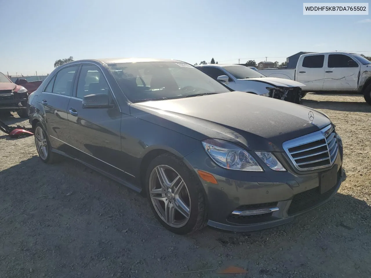 2013 Mercedes-Benz E 350 VIN: WDDHF5KB7DA765502 Lot: 79772584