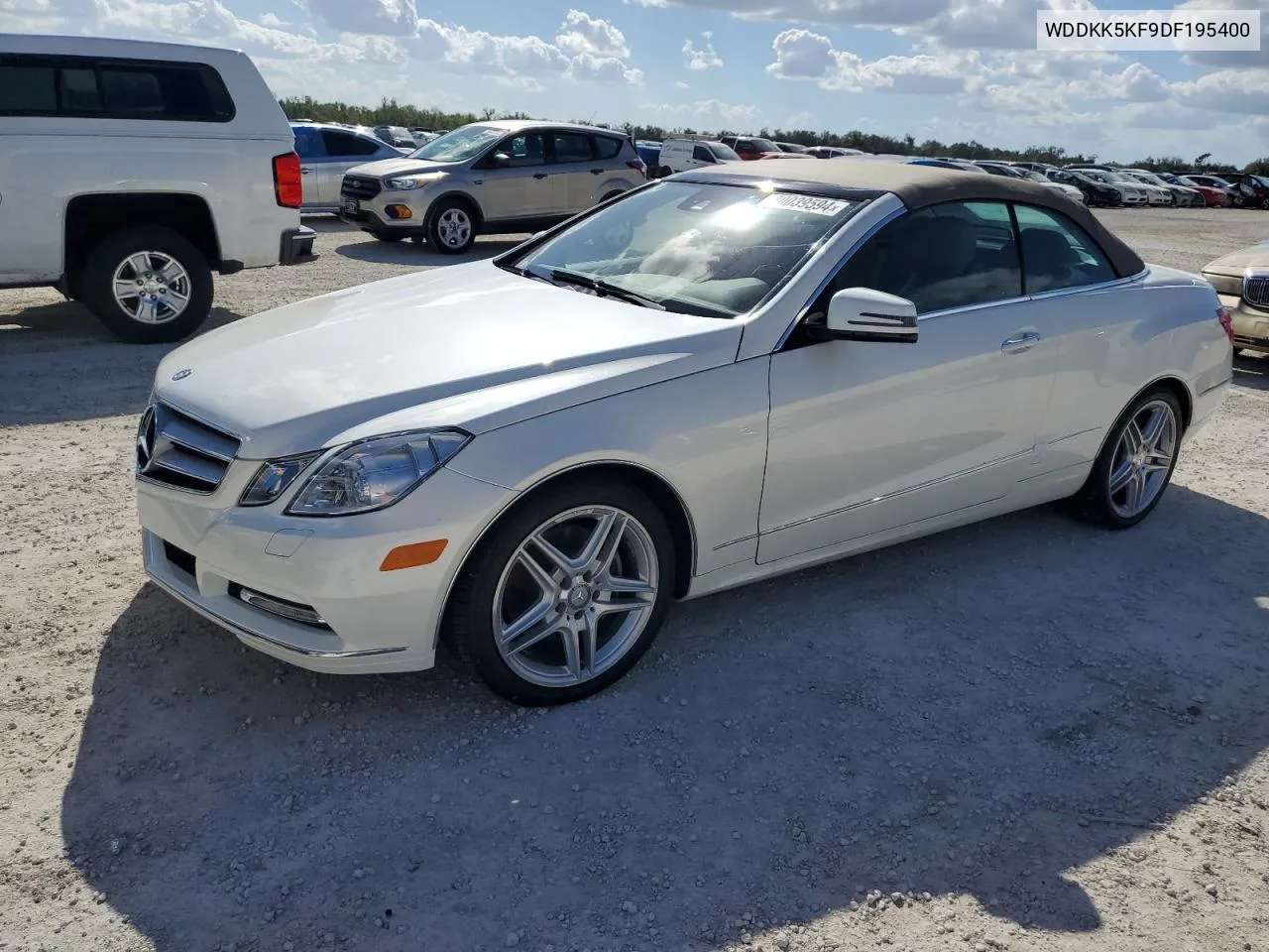 2013 Mercedes-Benz E 350 VIN: WDDKK5KF9DF195400 Lot: 80039594