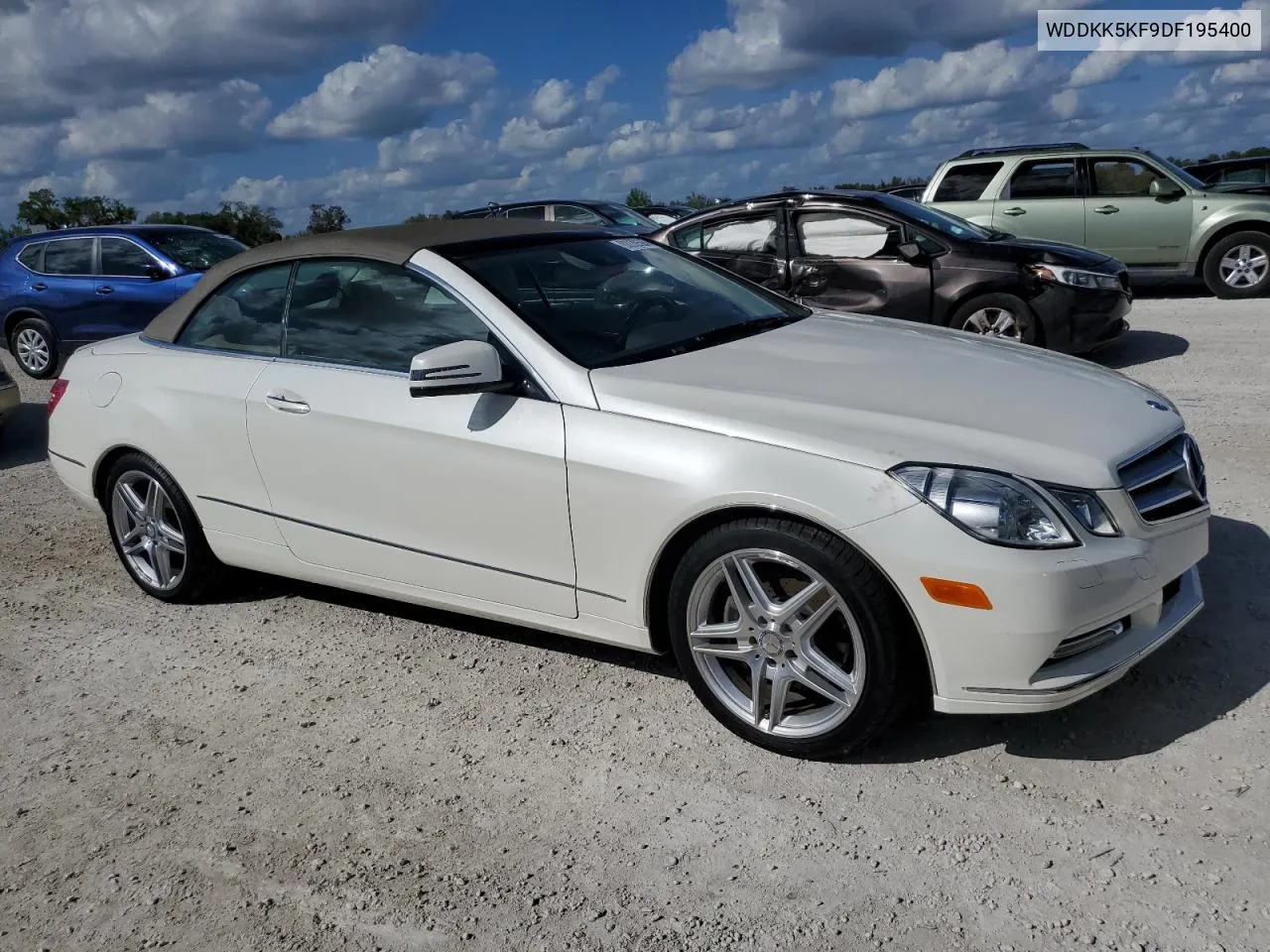 2013 Mercedes-Benz E 350 VIN: WDDKK5KF9DF195400 Lot: 80039594