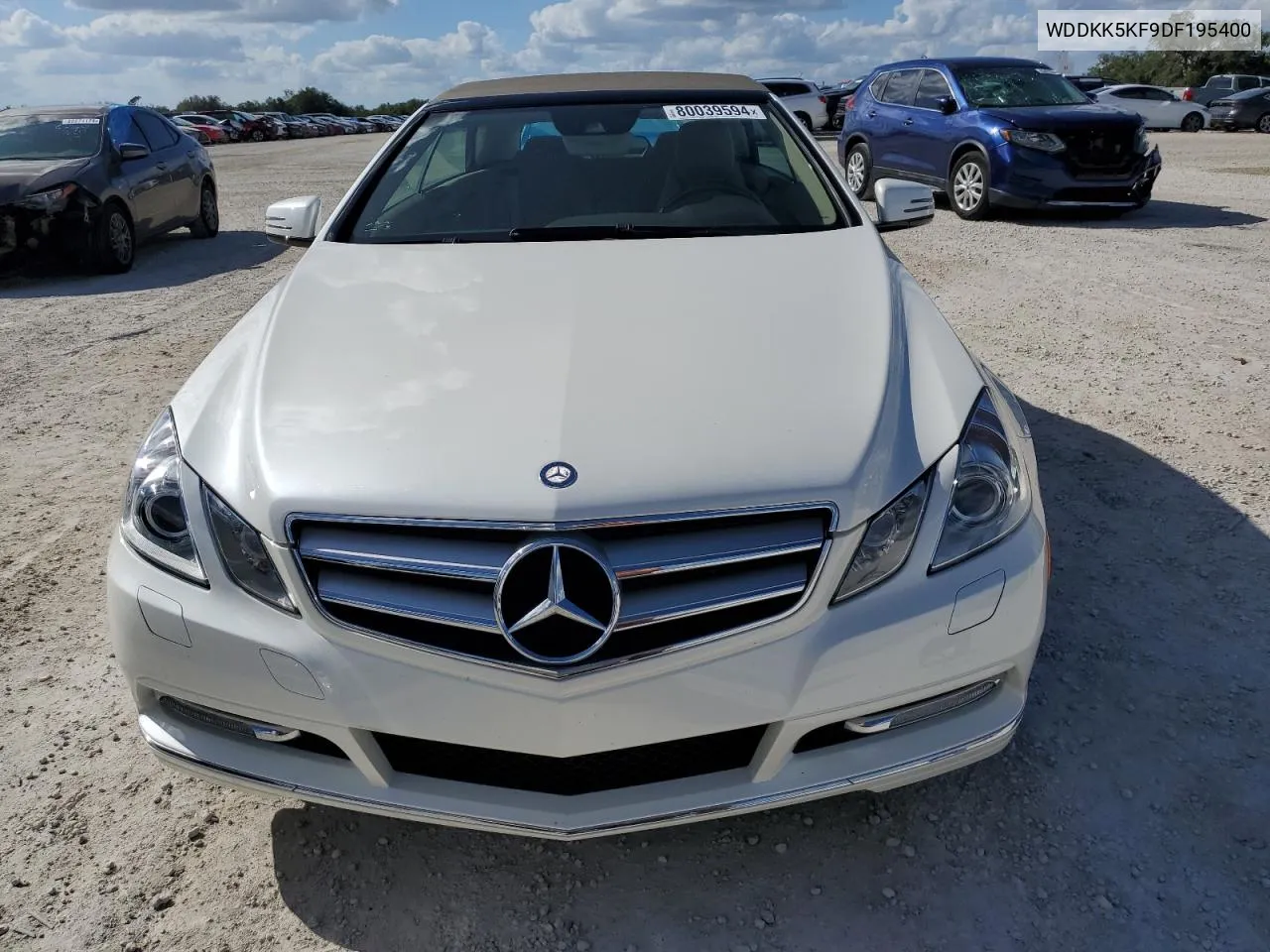 2013 Mercedes-Benz E 350 VIN: WDDKK5KF9DF195400 Lot: 80039594