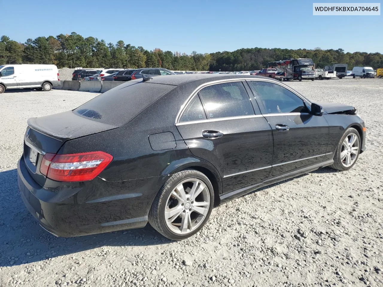 2013 Mercedes-Benz E 350 VIN: WDDHF5KBXDA704645 Lot: 80199984