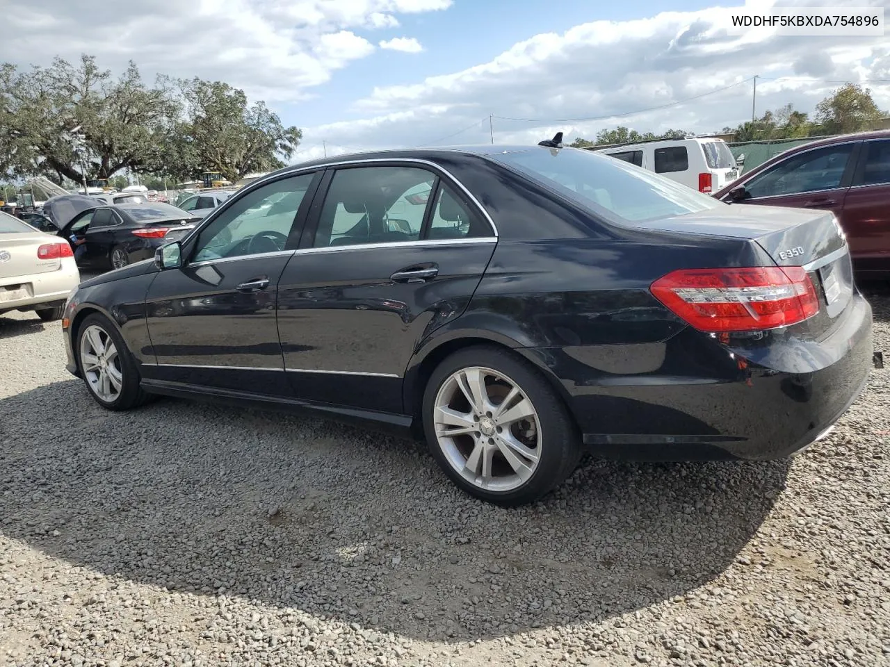 2013 Mercedes-Benz E 350 VIN: WDDHF5KBXDA754896 Lot: 80645774