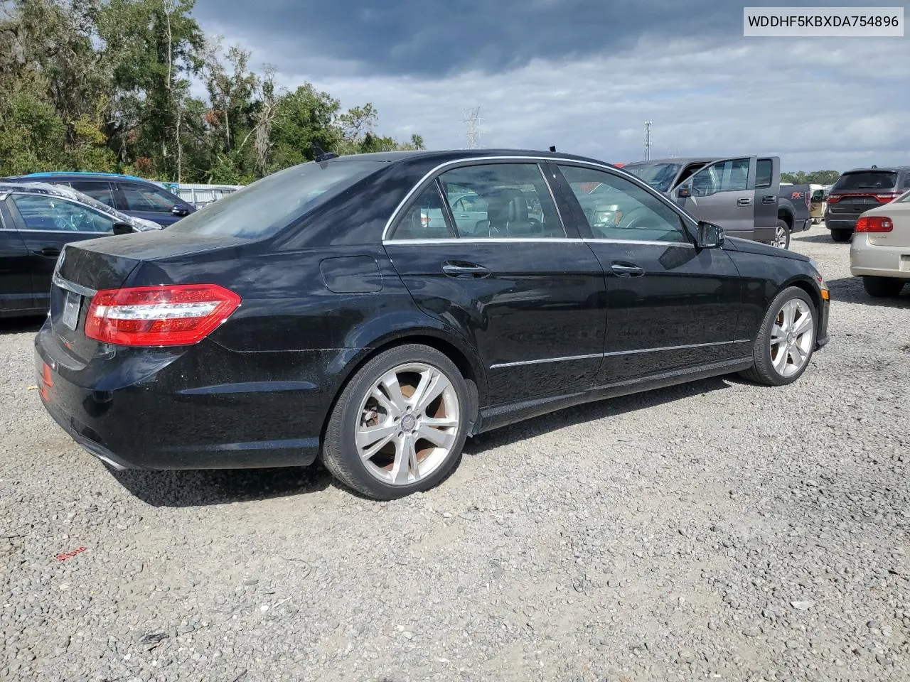 2013 Mercedes-Benz E 350 VIN: WDDHF5KBXDA754896 Lot: 80645774