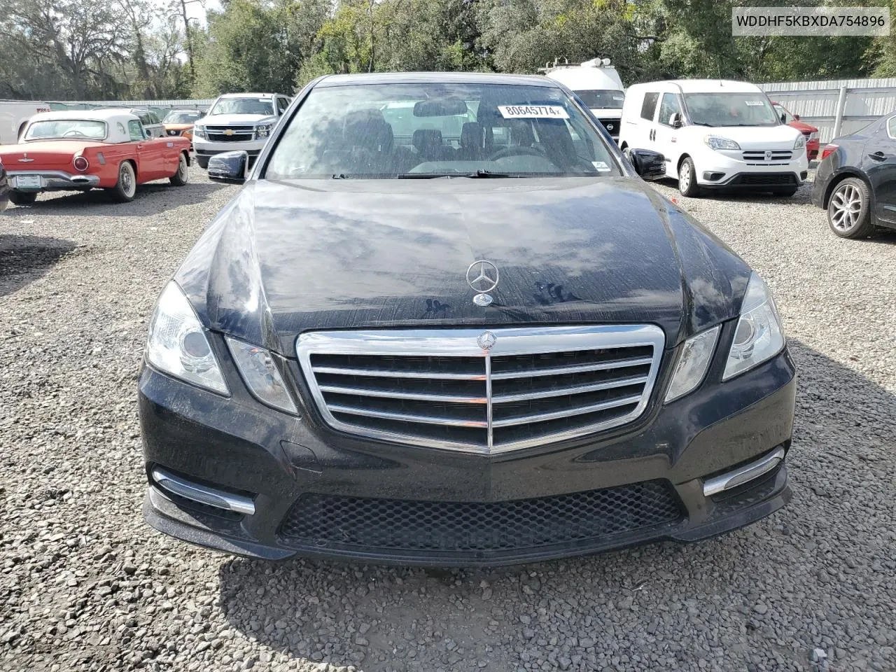 2013 Mercedes-Benz E 350 VIN: WDDHF5KBXDA754896 Lot: 80645774