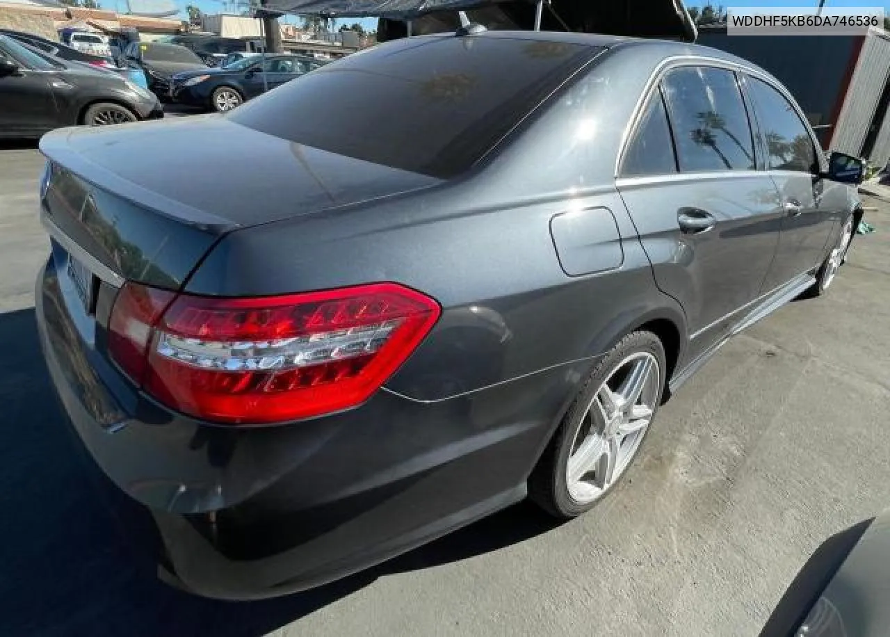 2013 Mercedes-Benz E 350 VIN: WDDHF5KB6DA746536 Lot: 81507034