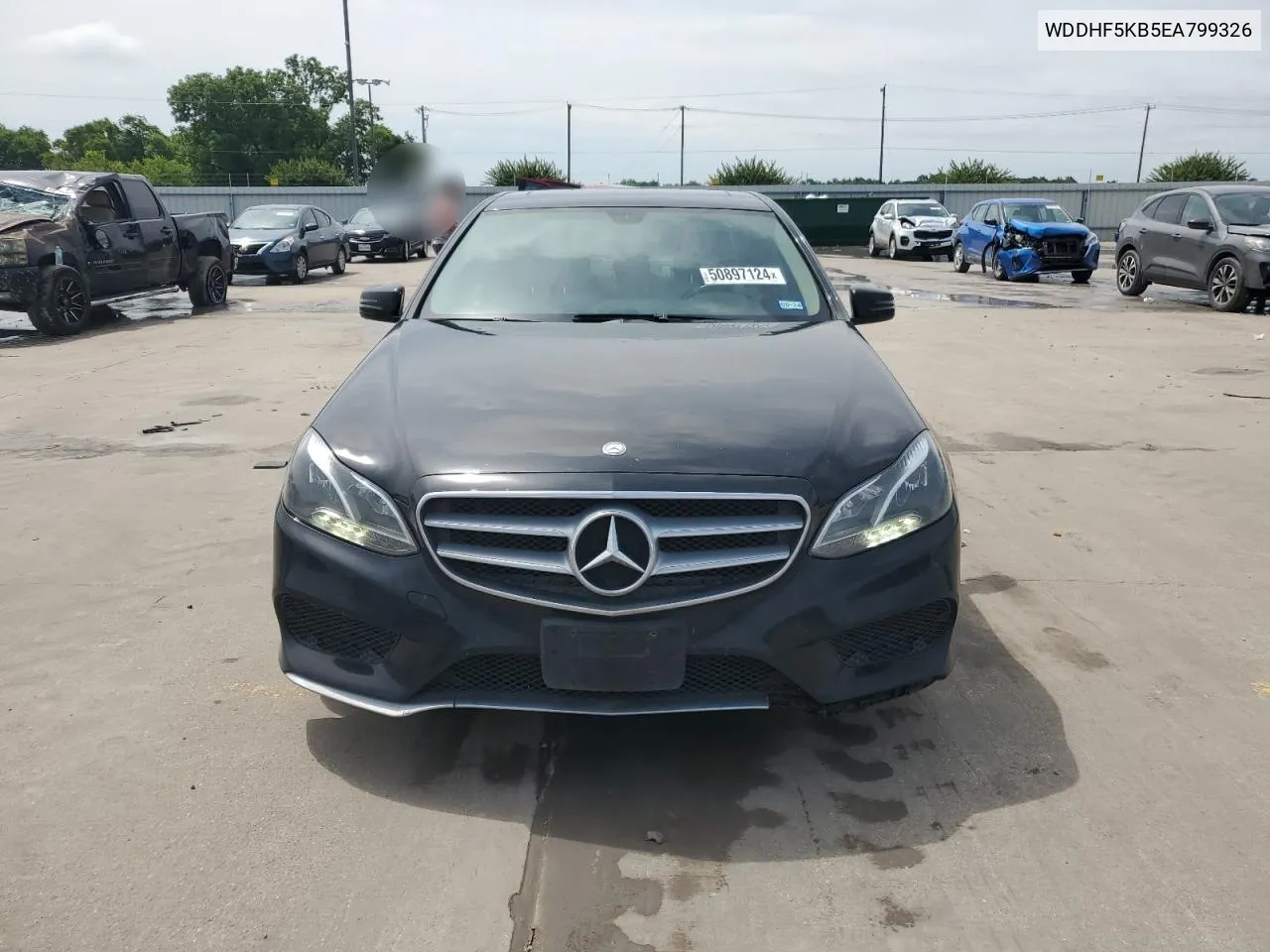 2014 Mercedes-Benz E 350 VIN: WDDHF5KB5EA799326 Lot: 50897124