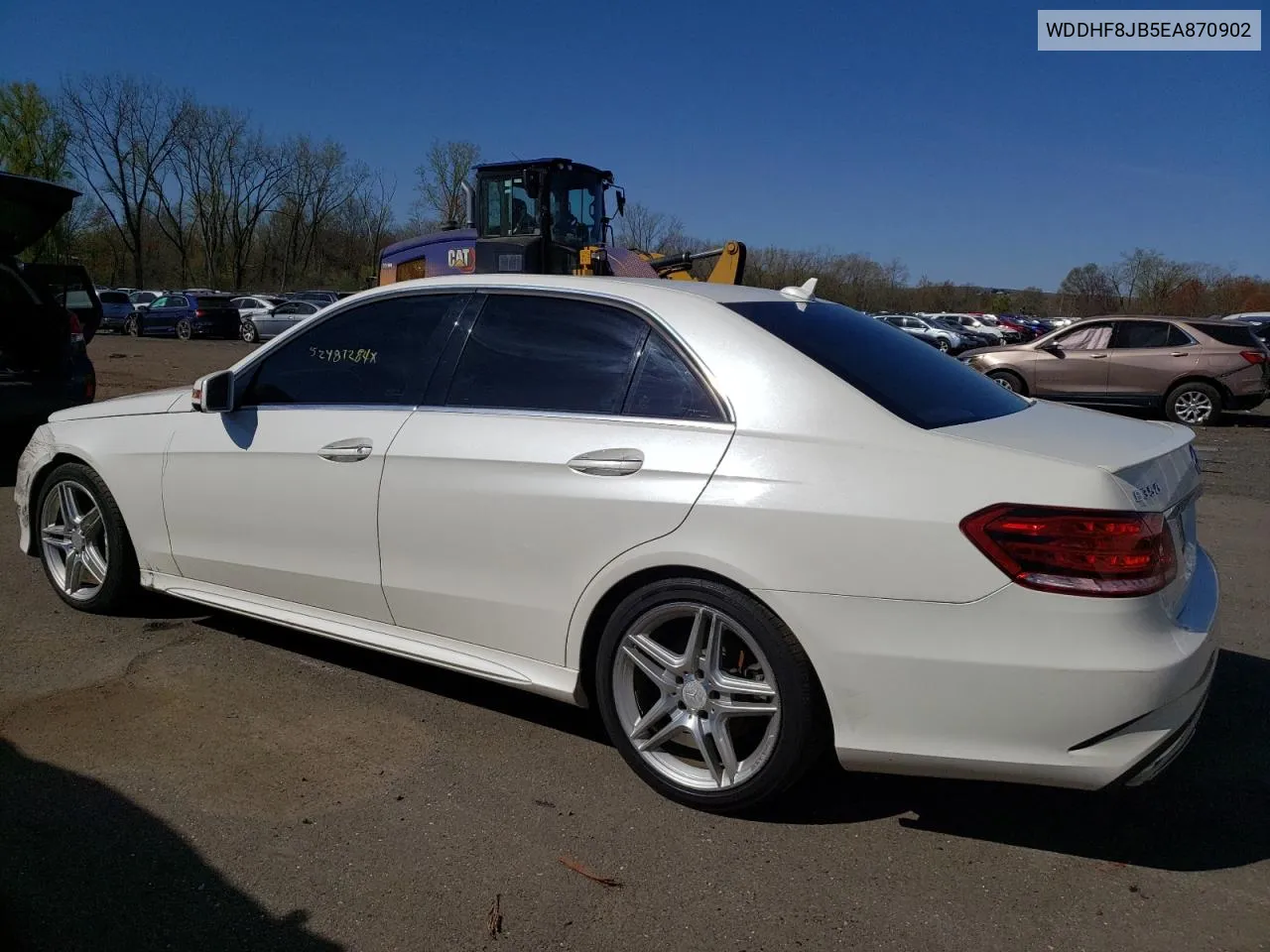 2014 Mercedes-Benz E 350 4Matic VIN: WDDHF8JB5EA870902 Lot: 52487284