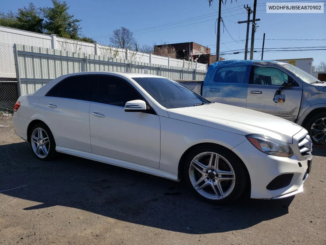 2014 Mercedes-Benz E 350 4Matic VIN: WDDHF8JB5EA870902 Lot: 52487284