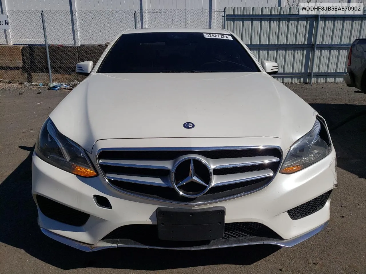 2014 Mercedes-Benz E 350 4Matic VIN: WDDHF8JB5EA870902 Lot: 52487284